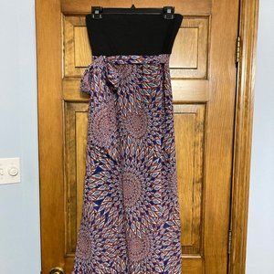 Xhilaration Stretch Top Maxi Dress